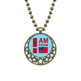 thumbnail image 1 of Soy de Samoa Colgante Estrella Collar Luna Cadena Joyas Unbranded M, 1 of 3