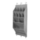 thumbnail image 4 of Zapatero de puerta estrecha Organizador de zapatos colgante para niños Adultos Zapatero reutilizable para puerta Organizador de zapatos para artículos 11 cuadrícula Soledad Zapatero colgante, 4 of 10