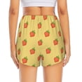 thumbnail image 2 of Lsque Hand Drawn Strawberry Printed Women's Running Shorts with Liner Pockets,Elastic Quick Dry Workout Athletic Gym Yoga Shorts,Womens High Waist Shorts-Small, 2 of 9