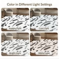 thumbnail image 7 of ODIKA 4'x6' Monochrome Geometric Abstract Design Washable Area Rug Dynamic Modern Patterns for Entryways for Bedroom, Reading Nook, Pet Friendly & Non-Shedding, 7 of 7