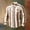 f-khaki, variant on Men's Big and Tall Long Sleeve Button Down Shirt Cotton Vintage Printed Casual