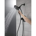 thumbnail image 2 of DELTA FAUCET 58499-BL In2ition Pommeau de Douche à Main 1.75 GPM Combo 4 Réglages, Noir Mat, 2 of 2