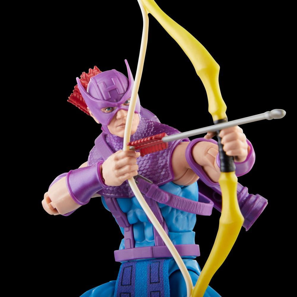 Hasbro Marvel Legends Series Hawkeye with Sky-Cycle Avengers 60th Anniversary 6 Inch