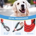 thumbnail image 3 of Cuerda de tracción reflectante para mascotas, cadena multicolor para perros pequeños y medianos, mango de esponja, productos para mascotas, 120/150/200/300 cm, 3 of 5