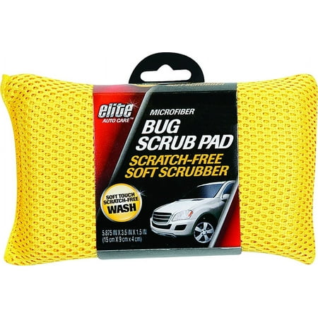 Elite Auto 8900 Microfib Bug Scrub Pad - Quantity 3