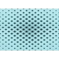 thumbnail image 1 of Ahgly Company Tapis d'Intérieur Rectangulaire Transitionnel Vert Écume de Mer Lavable à la Machine, 5 Pieds x 8 Pieds, 1 of 7