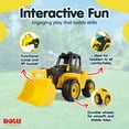 thumbnail image 3 of Dolu Excavator Super Loader Construction Toy Truck Vehicle, Kids Ages 3+, Yellow, 3 of 11