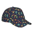 thumbnail image 6 of Picia Shells and Seaweed pattern Trucker Low Profile Hat Men Women Baseball Cap Dad Hat Adjustable Unconstructed Plain Cap, 6 of 9