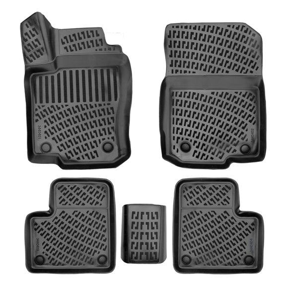 All Weather Floor Mats Compatible with Mercedes GLE 2016-2019