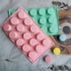 thumbnail image 1 of Moldes redondos para galletas de chocolate, cilindro de cavidad, cubierta de chocolate, moldes de silicona para galletas, mini pasteles de dulces, gelatina para hornear (paquete de 2), 1 of 3