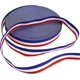 thumbnail image 1 of Stripes Fabric Grosgrain Ribbon for Badge Medal Patriotic and Gift Wrapping, 1 Inch, 50 Yard (Blue/Red/White), 1 of 4