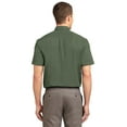 thumbnail image 2 of Port Authority S508 Mens Short Sleeve Easy Care Shirt, Clover Green - Extra Small, 2 of 6