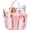 Multiple Pockets - Pink, variant on Mesh Shower Caddy Portable for College Dorm Room Essentials, Odorless Polyester Large Shower Tote Bag with Dual Handles, 8-Pocket Quick-Dry Toiletry Organizer for Travel, Beach, Camping, Gym