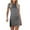 Gray, variant on LLYwey s Trendy Dresses for Women 2024 Fashion Summer Short Sleeve Evening Sling Dress New formal Dresses Gray Xxl
