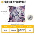 thumbnail image 3 of FOR U DESIGNS Hummingbird Peony Print 3 Pcs RV Dinette Cushion Covers Elastic Camper Seat Covers with Pillowcase, Stretch Loveseat Sofa Chair Cover Furniture Protector for RV Camper Bench, 3 of 8