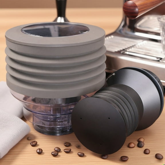 Davonpha Silicone Bellow Compatible for Breville Barista Express, Single Dose Hopper for Breville Espresso Machine,Gray