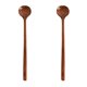 thumbnail image 1 of EeaseMX 2 cucharas de madera estilo japonés para revolver avena, cucharas soperas para niños, cucharas para comida, 1 of 7