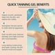 thumbnail image 5 of Intensive Tanning Gel, 30g Fast Absorbing Formula, Accelerated Sunbed & Outdoor Tanning Lotion for Natural Results, 5 of 5