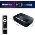 thumbnail image 2 of Restored Hisense PL1 2200 Lumen UHD 4K UST Laser Smart Home Theater Projector Bundle with 2 Year Enhanced Protection Pack (Refurbished), 2 of 8