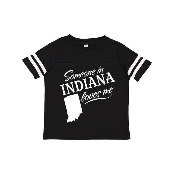 Inktastic Someone in Indiana Loves Me Boys or Girls Toddler T-Shirt