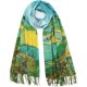 thumbnail image 1 of wonima44 Reversible Pashmina Scarf - Double-side Cashmere Feel Shawl Wrap Monet Van Gogh Art Printing Scarves, 1 of 1