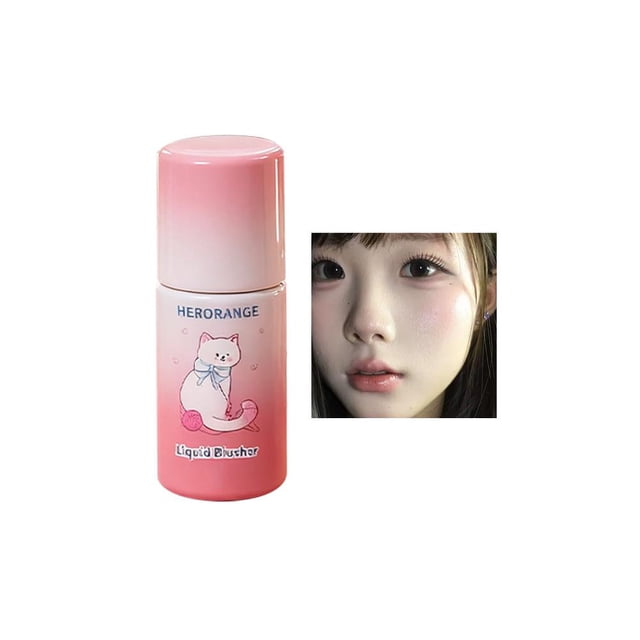 Liquid Blusher Moisturizing Long Lasting Beauty Expands Contracts Makeup