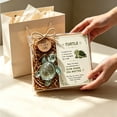 thumbnail image 2 of JWZZYD Emotional Support Glass Animal Gift, 3.14 Inch Cute Recycled Pocket Hug Desk Decor with Encouragement Card, Guardian Healing Pack, Comfort Gift for Friends & Family, Turtle, 2 of 4