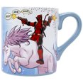 thumbnail image 2 of Deadpool Best Mug Ever! Unicorn-Styled 14 Ounce Ceramic Mug, 2 of 4