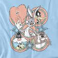 thumbnail image 2 of Looney Tunes Screen Stars Women's T Shirt, Light Blue, Small, 2 of 6