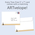 thumbnail image 2 of Tree-Free Greetings Thanksgiving Greeting Card 12 Pack, 100% Recycled Paper, 5x7, Dinner Guests (HP60664), 2 of 7