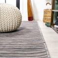 thumbnail image 6 of JONATHAN Y TUSCAN SUN 2 x 8 Runner Rug, Finn Farmhouse Pinstripe - Dark Gray/Blue, TSN102A-28, 6 of 9