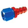 thumbnail image 1 of Straight Push-Loc Full Swivel Hose End, Red & Blue -10AN, 1 of 1