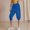 Blue, variant on FUNUONY Capri Pants for Women Loose Comfy Workout Capris Sweatpants Women's Summer Short Yoga Trousers 3/4 Trousers Summer Trousers Blue L