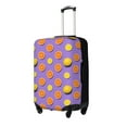 thumbnail image 2 of Kdxio Yellow Lemon And Orange Pattern Luggage Cover for Travel,Elastic and Durable,Fits 18-32 Inch,-No luggage included, 2 of 8