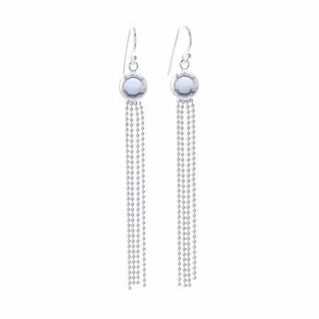 NOVICA Sterling silver chandelier earrings, 'Magical Medusa