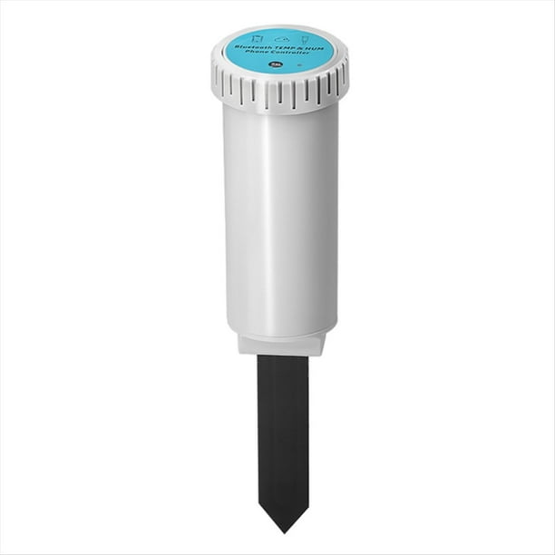 Probador de Humedad y Temperatura del Suelo con Wifi/Bluetooth para Jardín, Sonda Remota, Sensor de Puerta de Enlace Inteligente para Plantas en Macetas