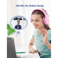 thumbnail image 6 of Mpow Kids Headphones with Microphone, Foldable Kids Headphones with Cord, Headphones Kids,85/94dB Volume Limit Kid Headphones with Stereo,Kids Headphones for School Girls Boys Toddler, 6 of 9