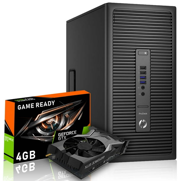 Gaming Desktop PC HP ProDesk Tower Intel Core I5 6500 up to 3.60