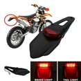 thumbnail image 4 of Luz trasera para guardabarros trasero para motocicleta, 12 LED, Badass Sharks, 4 of 8