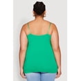 thumbnail image 5 of Womens Plus Size Basic Shelf Bra Cami, 5 of 5