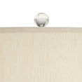 thumbnail image 3 of Possini Euro Design Modern Table Lamp with USB Charging Port 31" Tall Teal Blue Ceramic Beige Drum Shade Living Room Bedroom Bedside (Color May Vary), 3 of 9