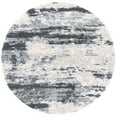 thumbnail image 3 of SAFAVIEH Fontana Shag Dara Abstract Plush Area Rug, Grey/Ivory, 9' x 12', 3 of 5