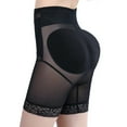 thumbnail image 4 of Homgro Women's Padded Butt Panties Lifter High Waist Tummy Control Girdle Waist Trainer Corset Body Shaper Shapewear Shorts Thigh Slimmer Black Small, 4 of 5