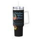 thumbnail image 1 of Vaso mezclador de vino Catalina de 40 oz con aislamiento al vacío de acero inoxidable con tapa y pajita para agua, té helado o café, 1 of 7