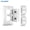 White, variant on ELEGRP Horizontal Outdoor Cover for Duplex Receptacles, 2-Hole Weatherproof Wall Plate, Outdoor Electrical Outlet Cover, Standard Size 1-Gang 4.55” x 3.02”, Thermoplastic, 5 Pack, Grey
