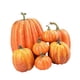 thumbnail image 5 of Calabazas artificiales Soledad Espuma 7 Piezas Decoración de Otoño Naranja, 5 of 9