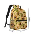 thumbnail image 2 of Uemuo Sunflowers Printed Student Durable Water-resistant Backpack,Travel Backpack,Outdoor Activities Backpack, Laptop Backpack, Multi-compartment Backpack, 2 of 5