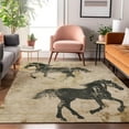 thumbnail image 7 of Addison Rugs Mayfield Premium Machine Washable Transitional Animal Beige Rectangle Rug, 2'6" X 3'10" Machine Washable Transitional Animal Beige Oversized Sherpa Throw Blanket, 7 of 7