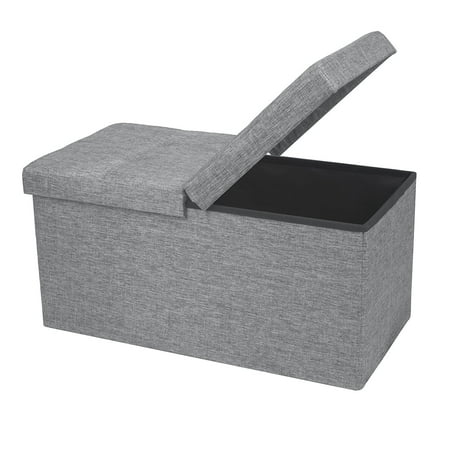 Otto & Ben 30 Inch SMART LIFT TOP Ottoman Bench, Multiple Colors