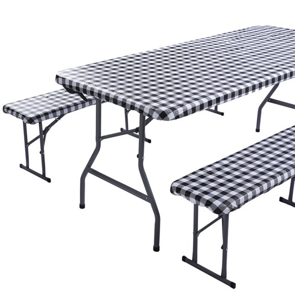 Fitted Picnic Table Tablecloth